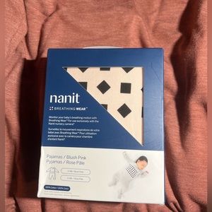 Nanit pajamas , blush pink , 6-9 monthez